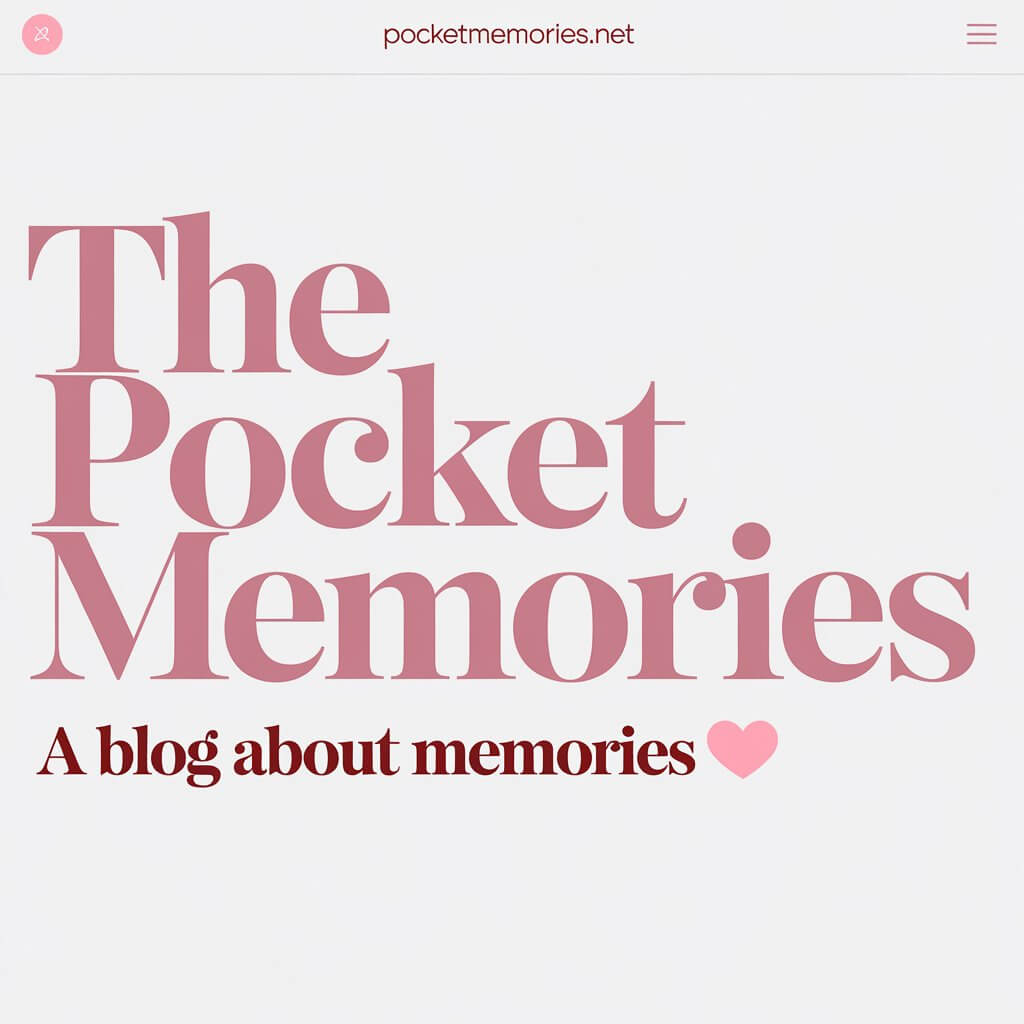 the blog pocketmemoriesnet site